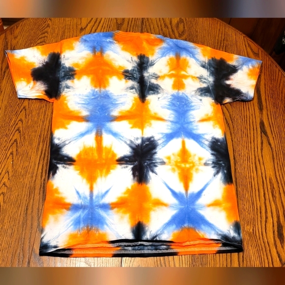 Shibori Style Tie Dye t-shirt M - Picture 2 of 2
